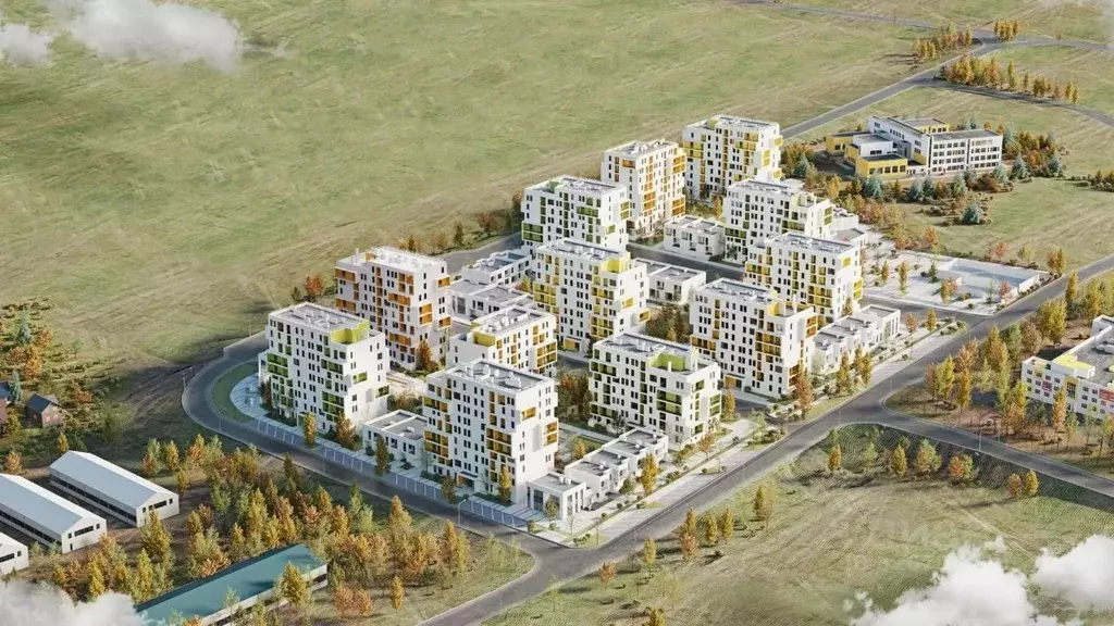 1-к кв. Крым, Симферополь Горизонты жилой комплекс (31.56 м) - Фото 2