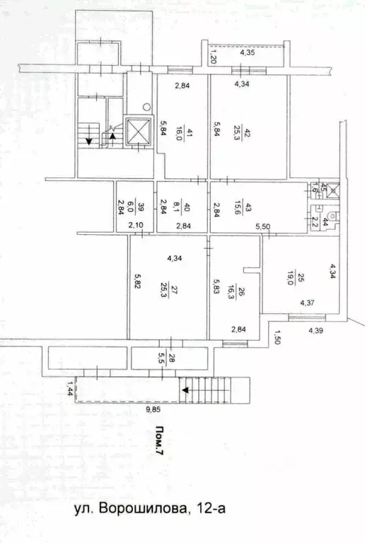 Офис в Челябинская область, Челябинск ул. Ворошилова, 12а (141 м) - Фото 2