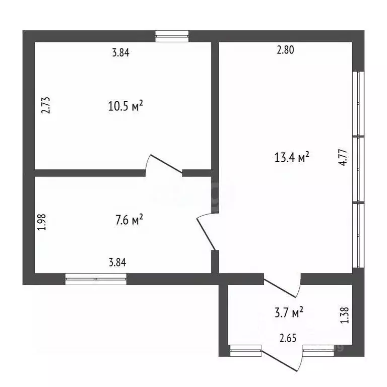 Дом в Мордовия, с. Лямбирь ул. Маринова, 3 (35 м) - Фото 2