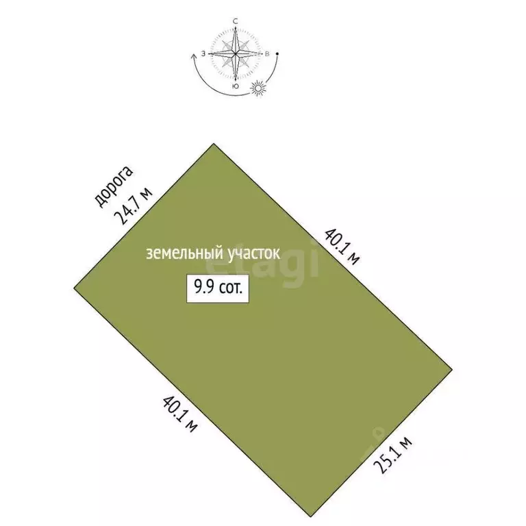 Участок в Саха (Якутия), Якутск Намский тракт 17-й километр тер., ... - Фото 2