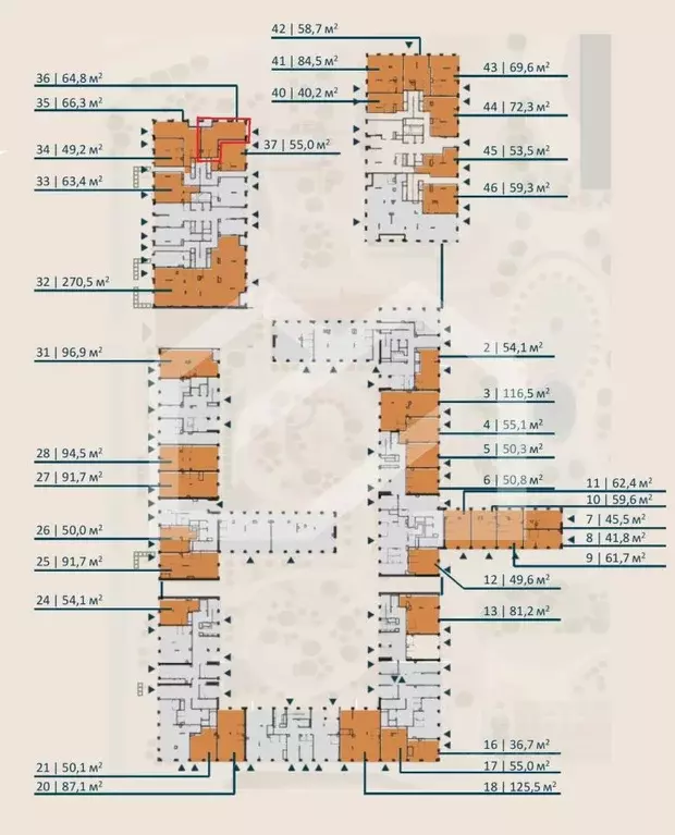 Помещение свободного назначения в Москва Северный ао, Соул жилой ... - Фото 2