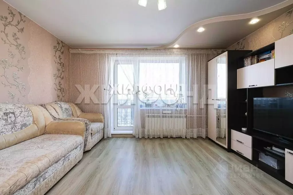 3-к кв. Новосибирская область, Новосибирск ул. Виктора Шевелева, 34 ... - Фото 1