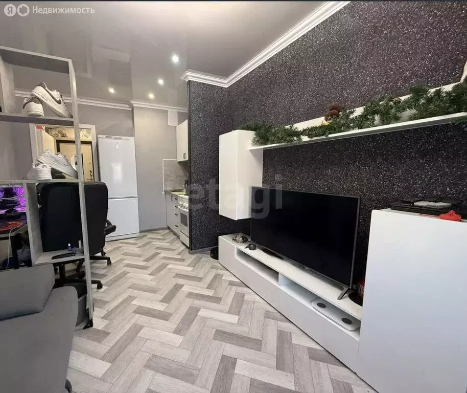 Квартира-студия: Новосибирск, улица Тюленина, 21 (35 м) - Фото 1