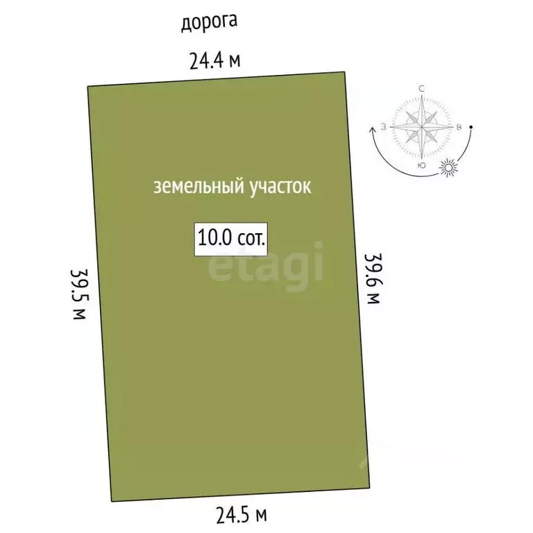 Участок в Тюменская область, Тюмень Березка СНТ,  (10.0 сот.) - Фото 1