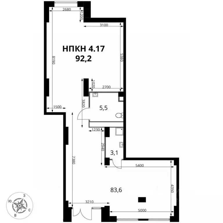 Помещение свободного назначения в Московская область, Ленинский ... - Фото 1