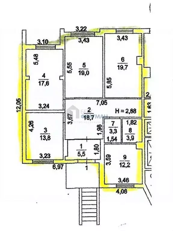 Помещение свободного назначения в Москва, Москва, Московский г. Град ... - Фото 2