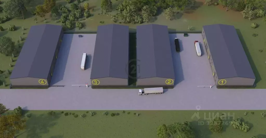 Помещение свободного назначения в Тамбовская область, Тамбовский ... - Фото 2