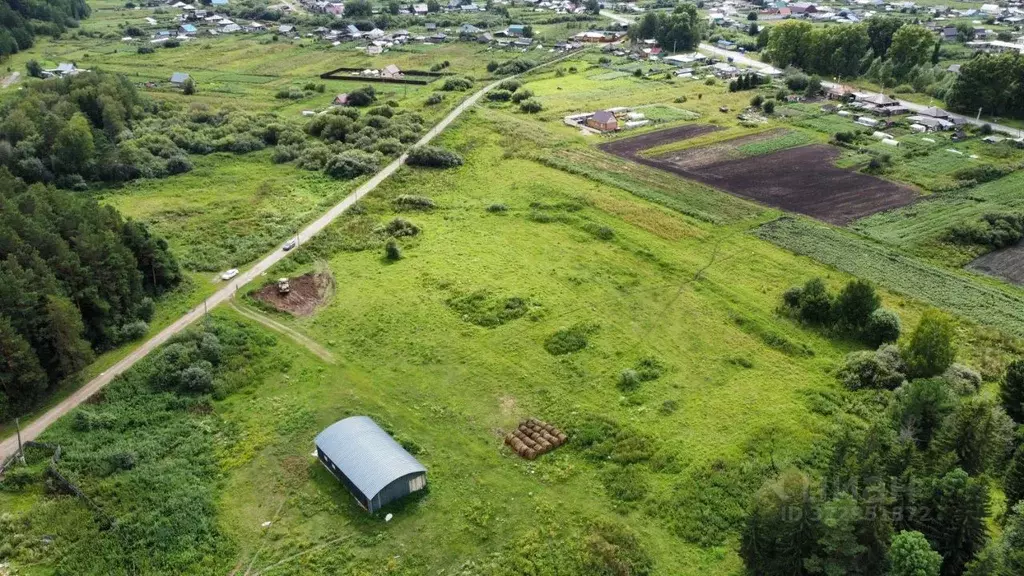 Участок в Томская область, Томский район, с. Батурино пер. Таежный ... - Фото 1