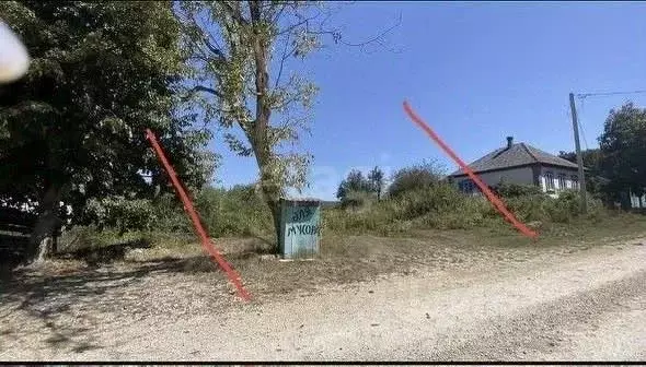 Участок в Адыгея, Майкопский район, пос. Каменномостский ул. Высокая ... - Фото 1