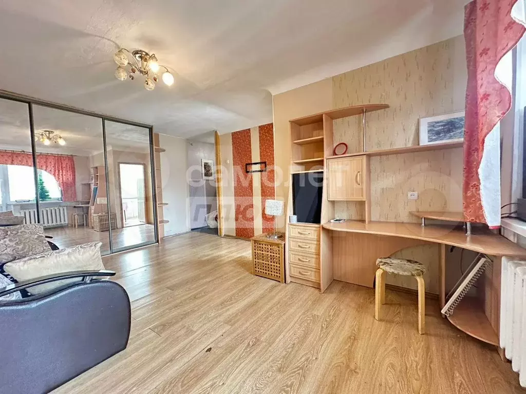 1-к. квартира, 31,7 м, 5/5 эт. - Фото 1