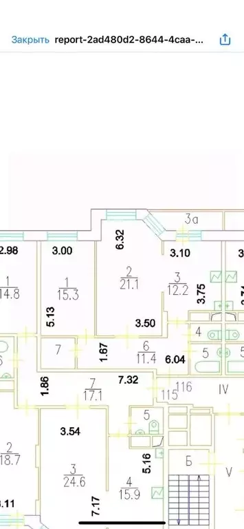 2-к кв. Москва ул. Трофимова, 9К2 (67.7 м) - Фото 1