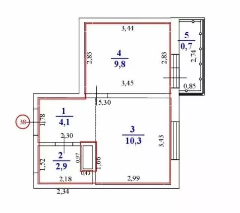 1-комнатная квартира: Нижний Новгород, улица Бориса Видяева, 29 (30 м) - Фото 0