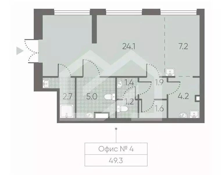 Торговая площадь в Москва Производственная ул., 17 (49 м) - Фото 2