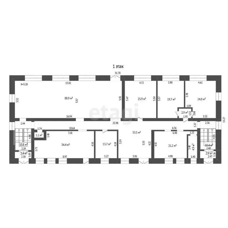 Офис (1100 м) - Фото 2