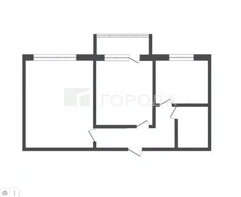 2-к кв. Алтайский край, Барнаул ул. Сергея Семенова, 19 (59.3 м) - Фото 2
