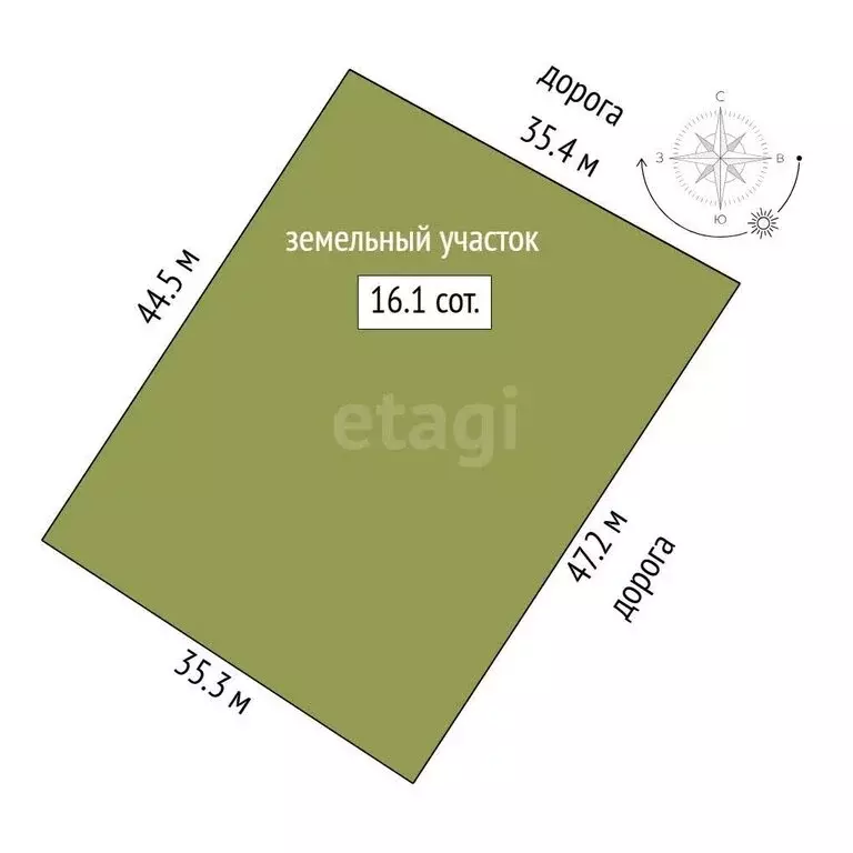Участок в посёлок Гжелка, территория Самар-1 (16.1 м) - Фото 1