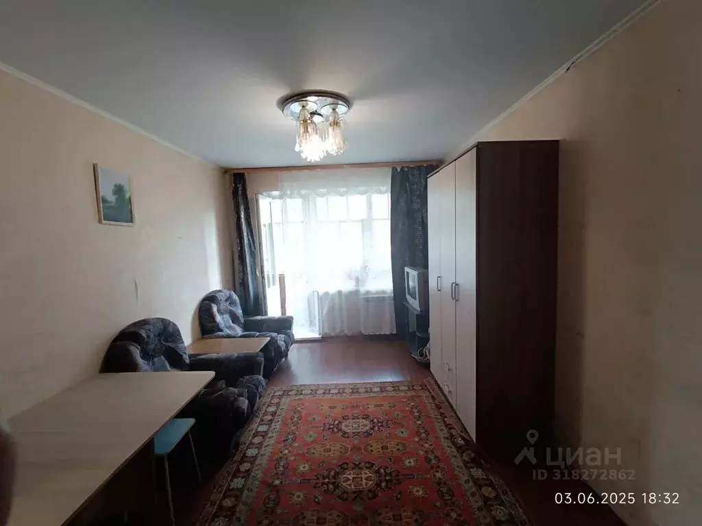 1-к кв. Курганская область, Курган ул. Карбышева, 44А (32.0 м) - Фото 1
