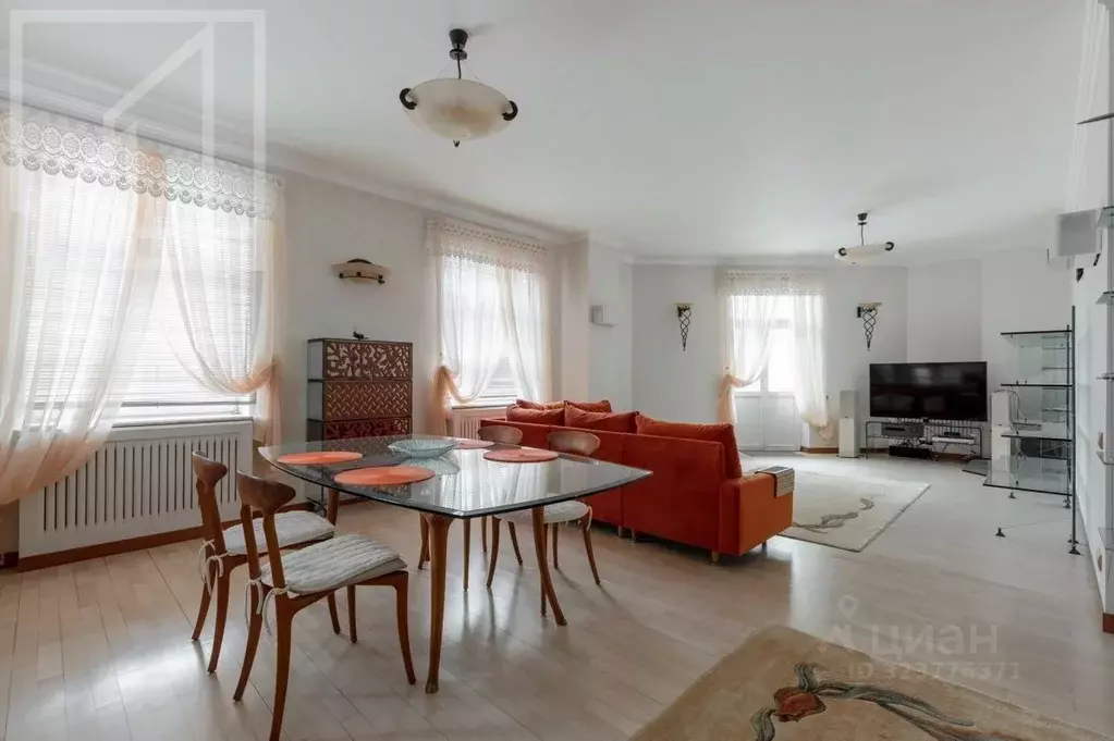 3-к кв. Москва ул. Остоженка, 25 (150.0 м) - Фото 2