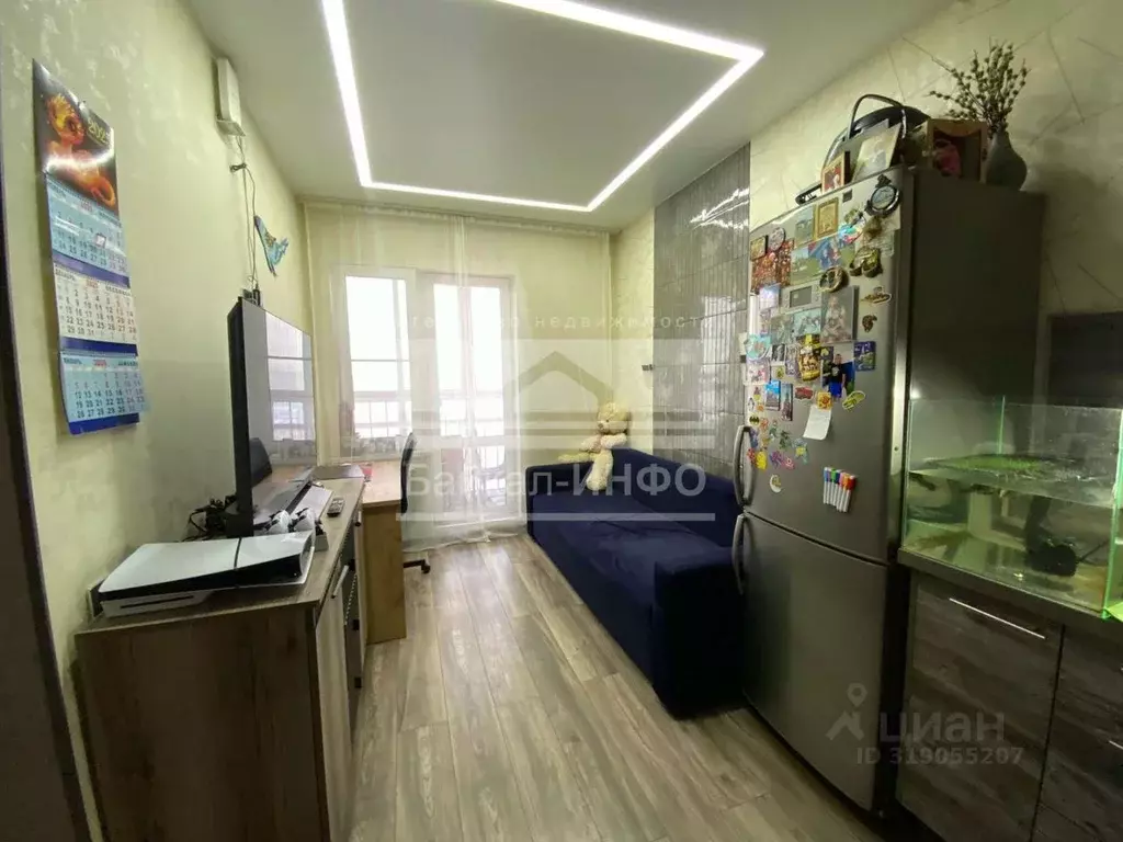 1-к кв. Иркутская область, Иркутск бул. Рябикова, 21/3 (39.5 м) - Фото 2