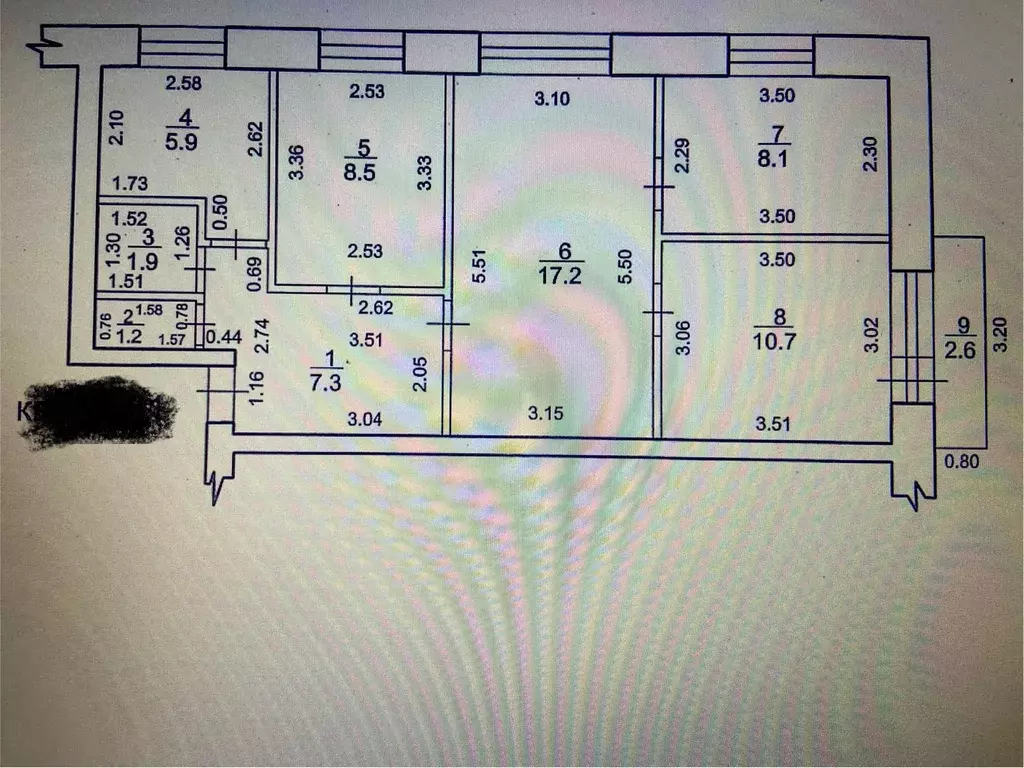 Продаётся 4-к квартира, 60 м - Фото 0