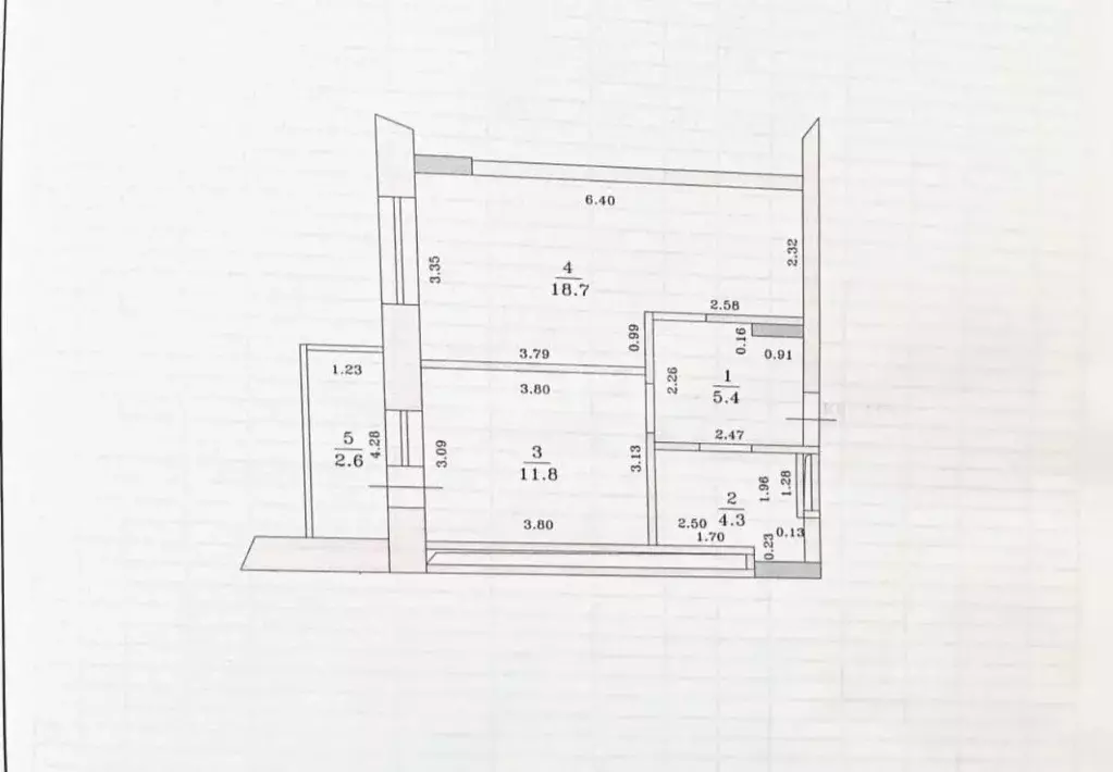 1-к кв. Татарстан, Казань просп. Ямашева, 103а (40.2 м) - Фото 2