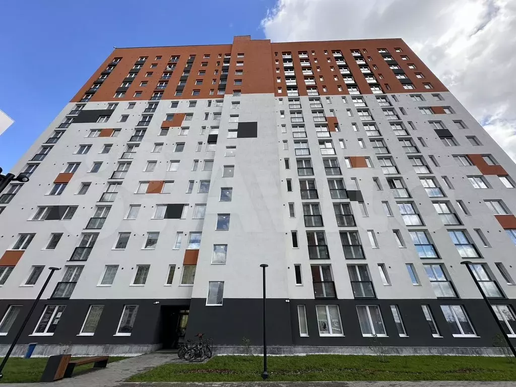 1-к. квартира, 36 м, 3/15 эт. - Фото 1