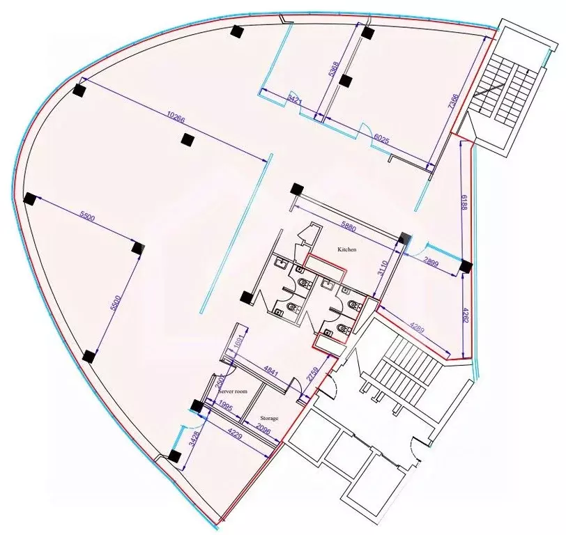 Помещение свободного назначения в Москва Таганская ул., 17-23 (459 м) - Фото 2