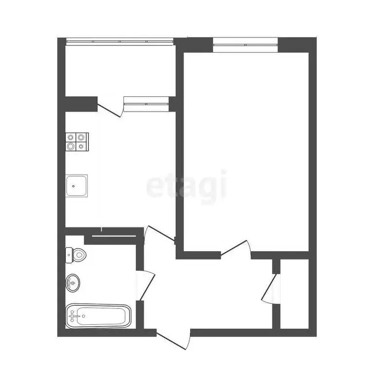 1-комнатная квартира: Ярославль, улица Панина, 3к4 (42.7 м) - Фото 0