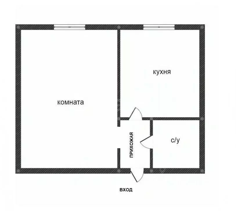 1-к кв. Приморский край, Владивосток ул. Гульбиновича, 8/2 (25.0 м) - Фото 1