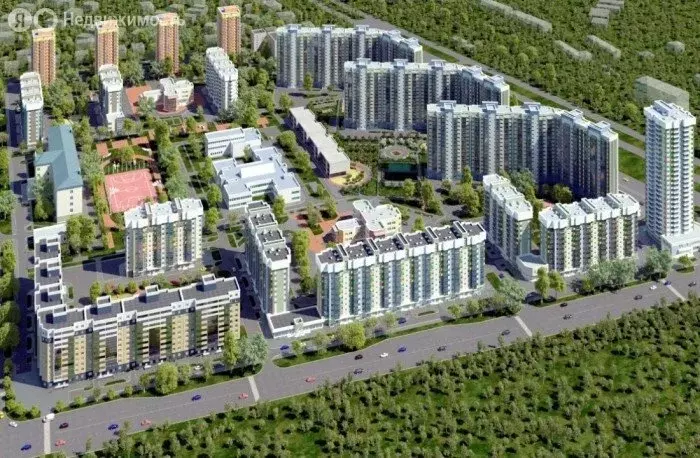 Квартира-студия: Красноярск, улица Любы Шевцовой, 80 (33.2 м) - Фото 0