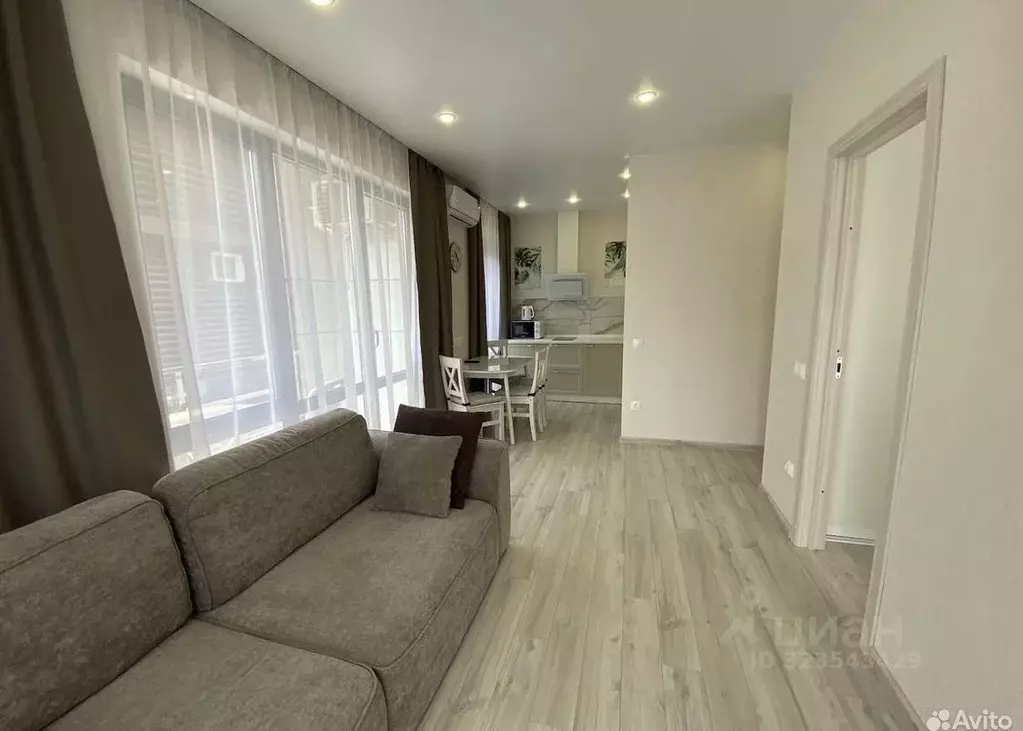 1-к кв. Краснодарский край, Сочи ул. Ленина, 219А/1к2 (45.0 м) - Фото 2