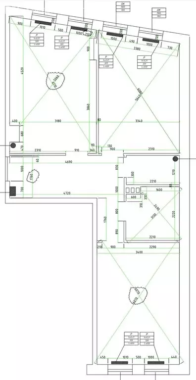 2-комнатная квартира: деревня Крюково, Высокая улица, 1 (69.8 м) - Фото 1