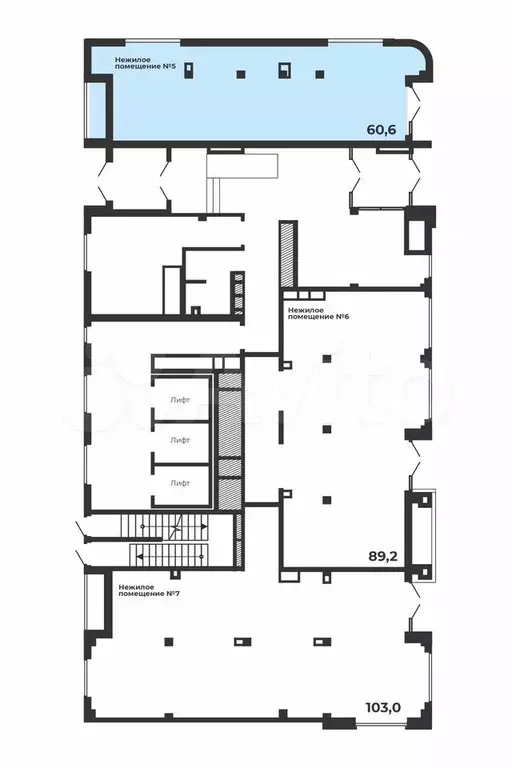 Продам помещение свободного назначения, 60.6 м - Фото 1