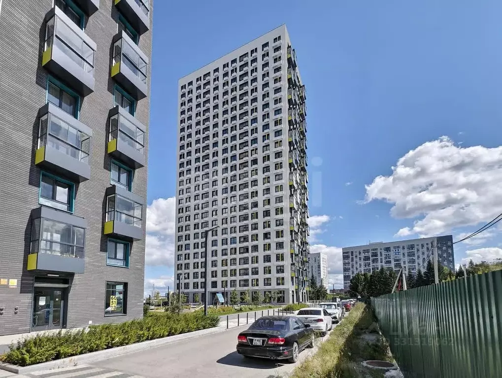 2-к кв. Тюменская область, Тюмень Полевая ул., 117к8 (54.2 м) - Фото 1