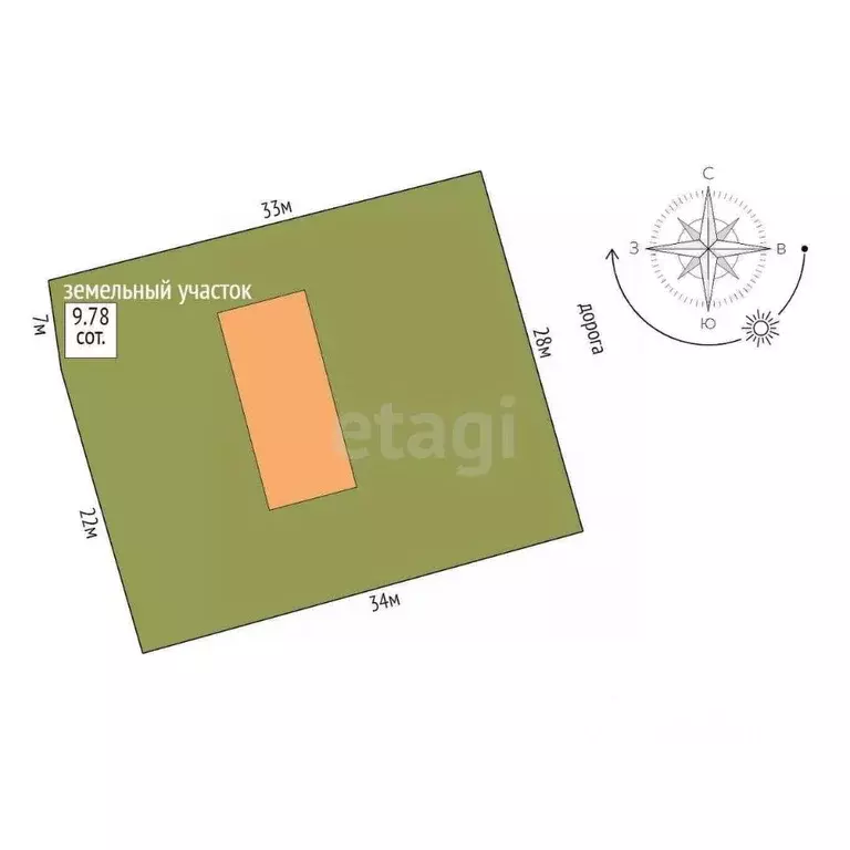 Дом в Тамбовская область, Тамбов городской округ, д. Лужки ул. ... - Фото 2