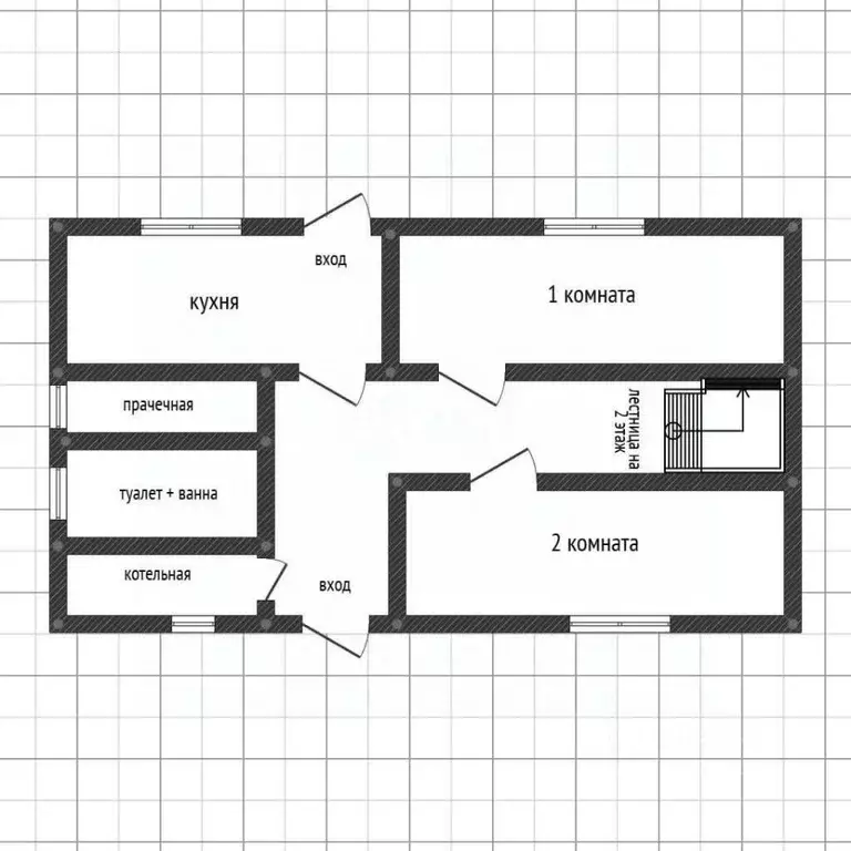 Дом в Псковская область, Остров пер. 2-й Симанский, 12 (173 м) - Фото 2