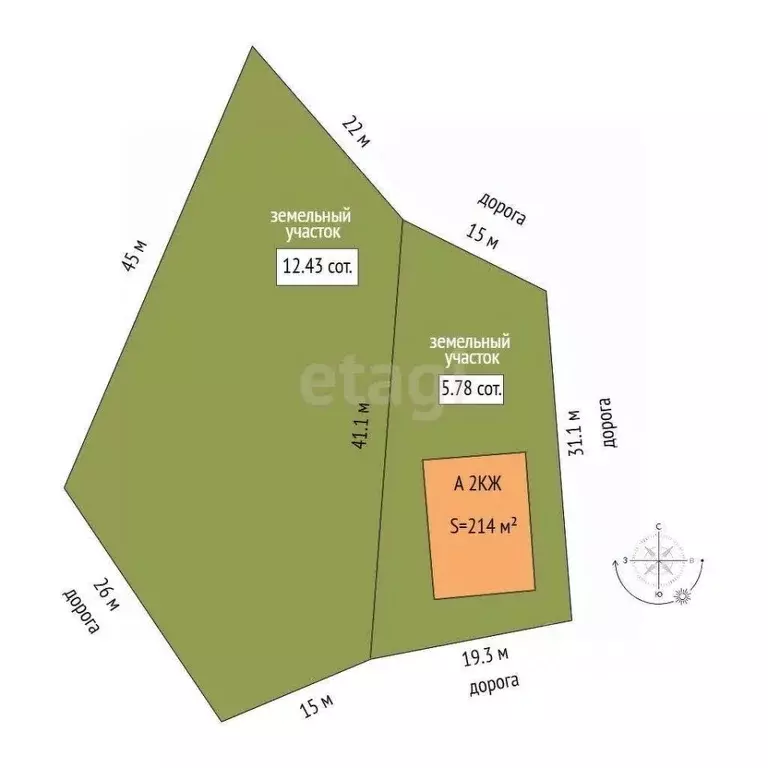 Дом в Тюменская область, Тюменский район, с. Богандинское пер. Ярунова ... - Фото 1