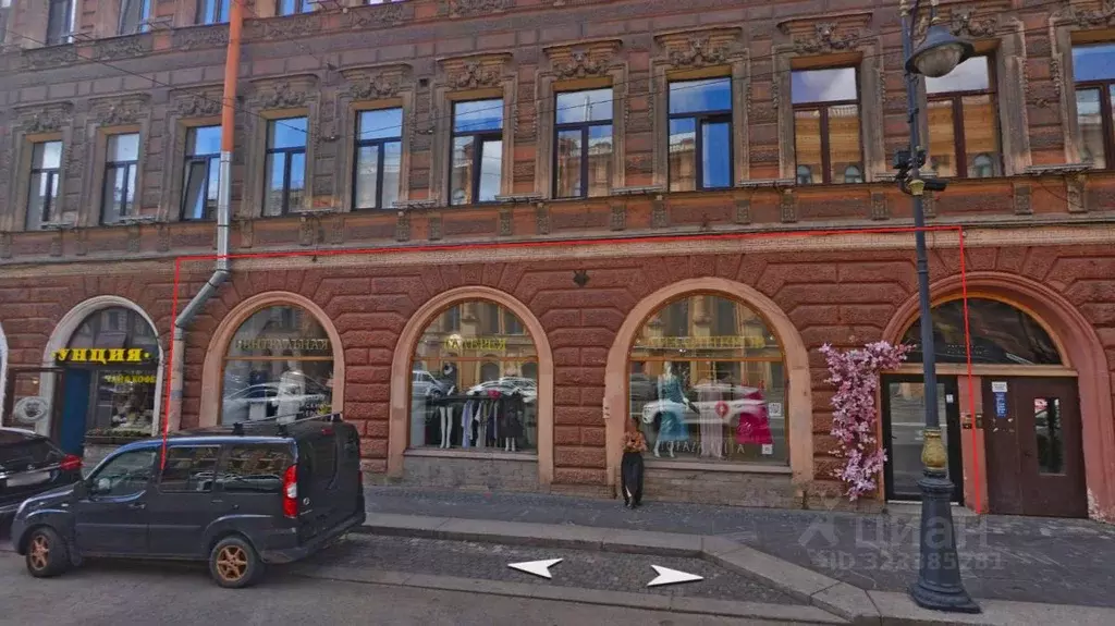 Помещение свободного назначения в Санкт-Петербург Владимирский просп., ... - Фото 1