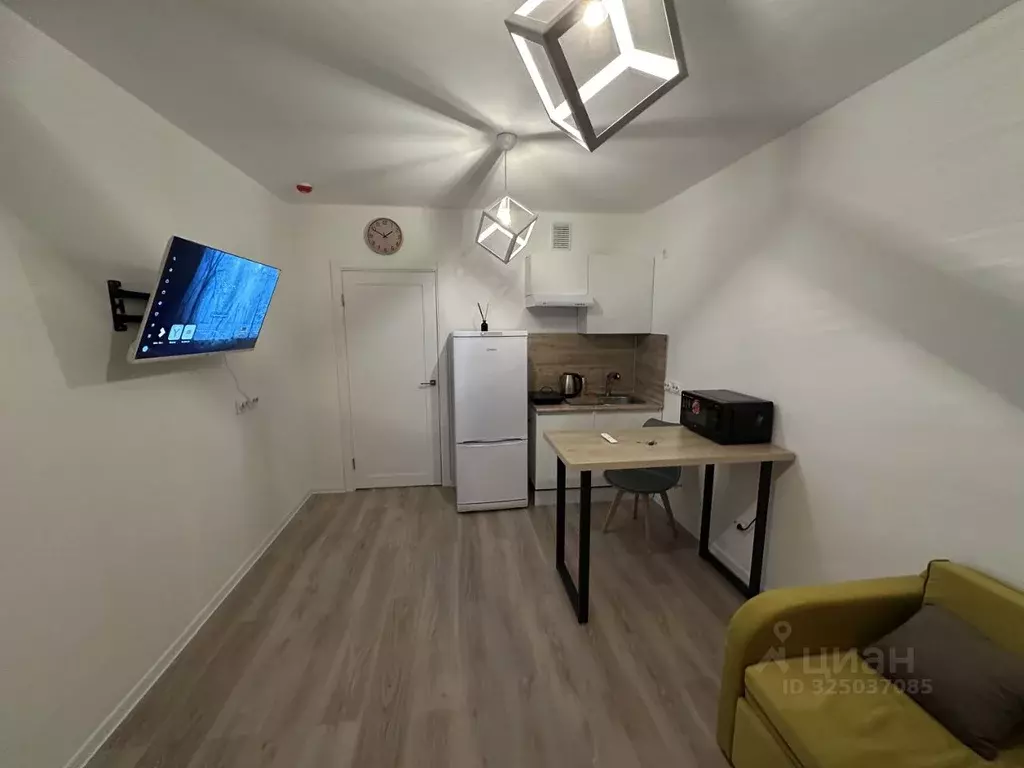 Студия Санкт-Петербург ул. Пахомовская, 18к2 (21.0 м) - Фото 2