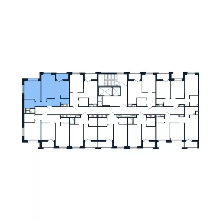 2-комнатная квартира: Новоселье, Центральная улица, 30к1 (51.3 м) - Фото 2