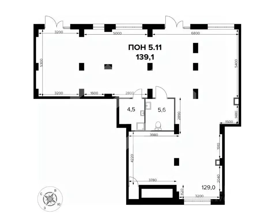 Помещение свободного назначения в Московская область, Ленинский ... - Фото 2