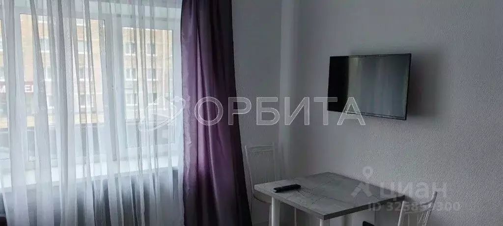 Студия Тюменская область, Тюмень ул. Мельникайте, 83 (23.3 м) - Фото 2