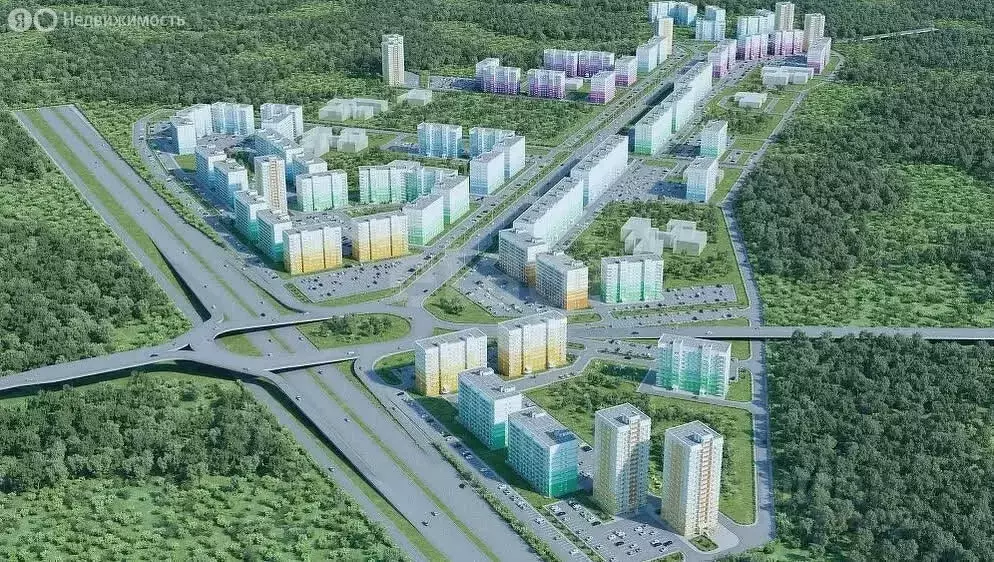 1-комнатная квартира: Новосибирск, улица В. Высоцкого, 171/9 (48.02 м) - Фото 1