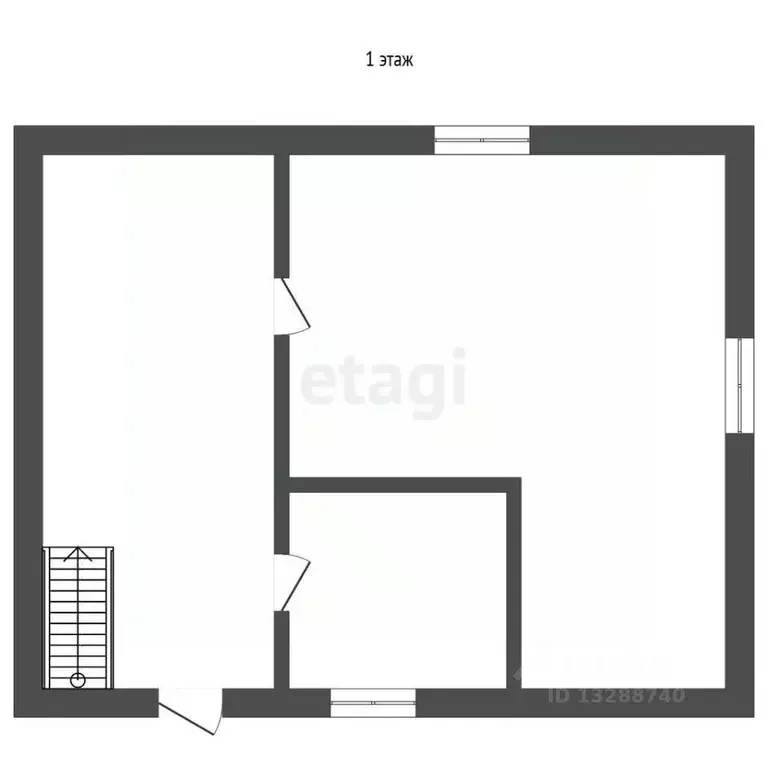 Дом в Орловская область, Орловский муниципальный округ, д. Нижняя ... - Фото 1