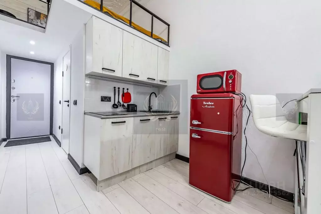 Студия Санкт-Петербург Митавский пер., 10 (28.9 м) - Фото 2