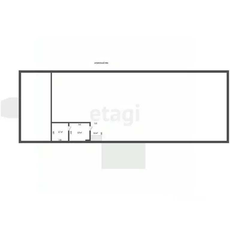 Склад в Ямало-Ненецкий АО, Новый Уренгой Таежная ул., 224Д (470 м) - Фото 2