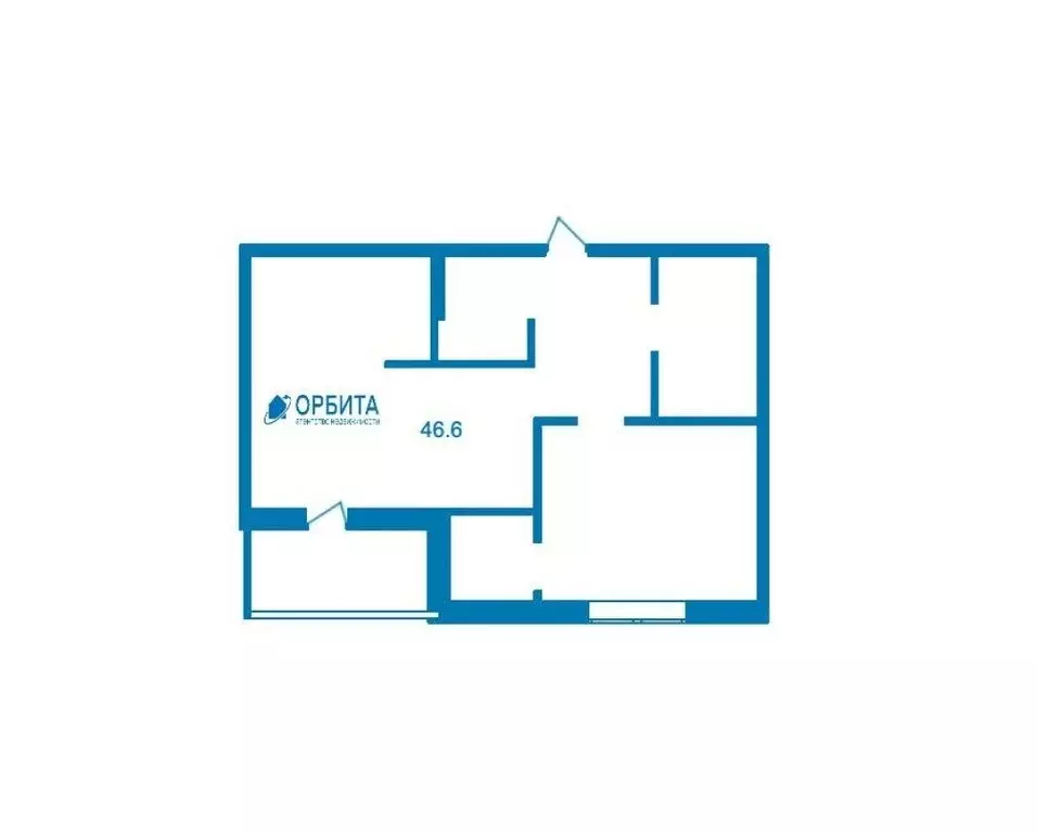 1-комнатная квартира: Тюмень, улица Пожарных и Спасателей, 5 (43 м) - Фото 1