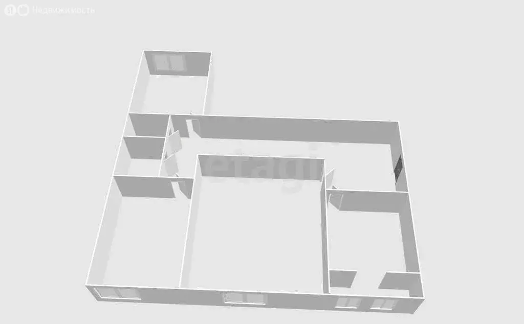 3-комнатная квартира: Южно-Сахалинск, Крымская улица, 30 (74.4 м) - Фото 1