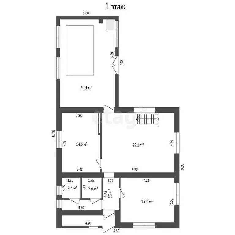 Дом в Сергиево-Посадский городской округ, село Мишутино (160.7 м) - Фото 2