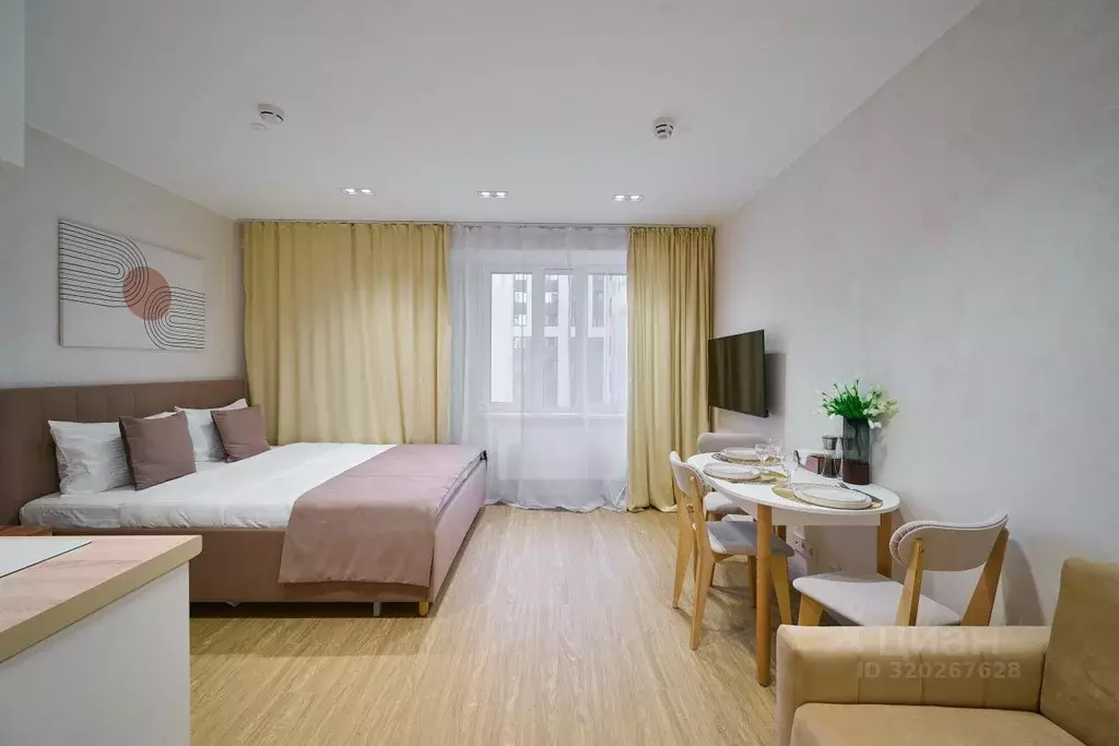 Студия Краснодарский край, Краснодар Уральская ул., 75/6 (25.0 м) - Фото 1